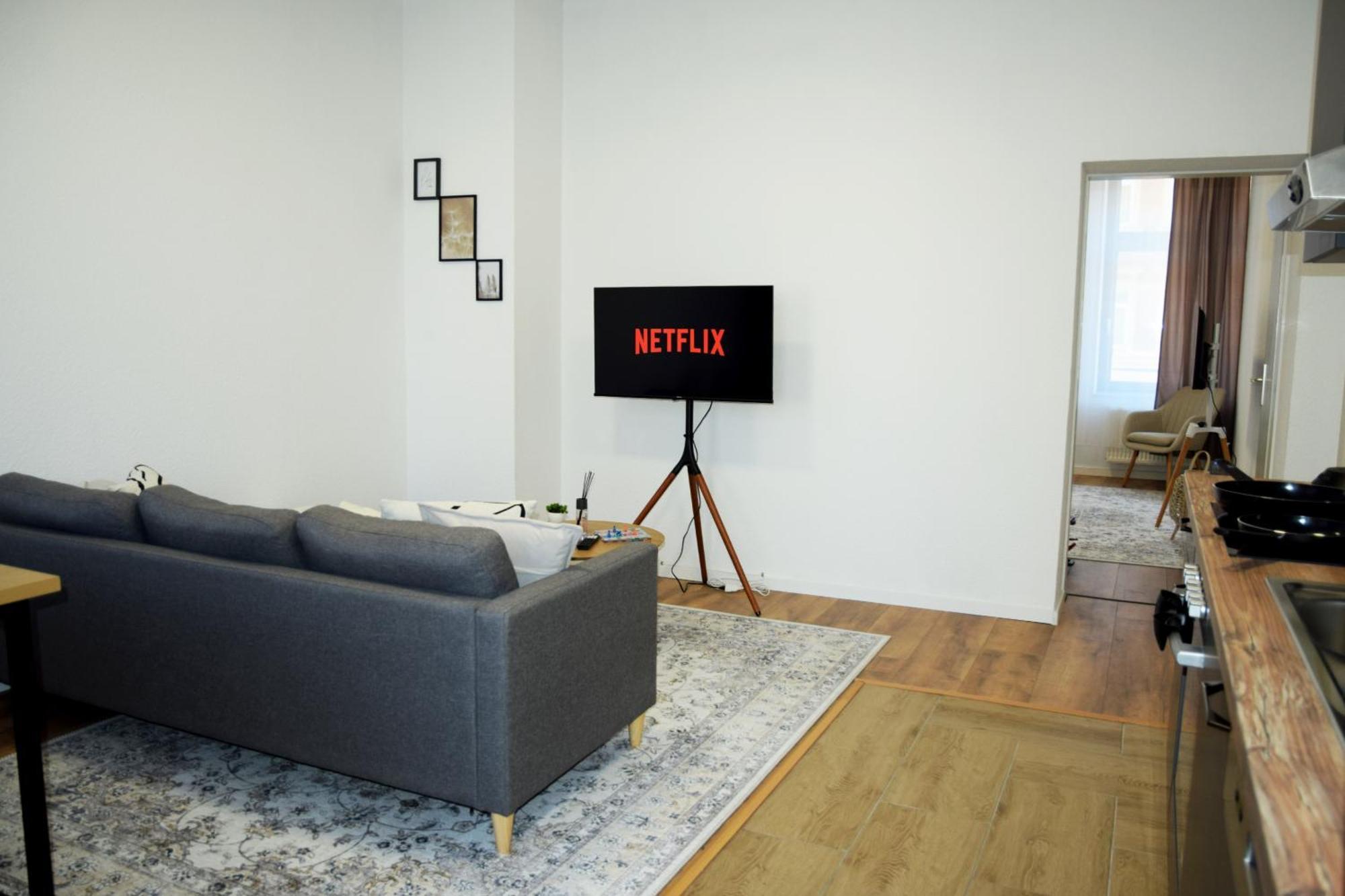Asya Zentral, Balkon, Netflix, Gratis Kaffee Und Tee Apartment Chemnitz